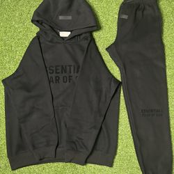 ESSENTIALS “Black Fear Of God Set”