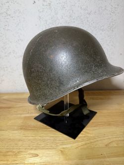 Vintage US Military M1 Steel Helmet WW2