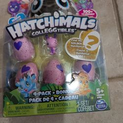 Hatchimals CollEGGtibles Season 2 - 4-Pack & Bonus
Track