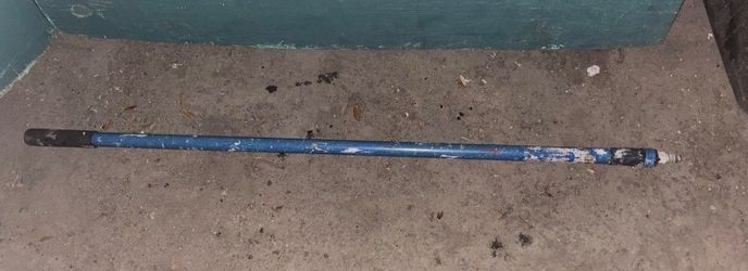 Roller extension pole