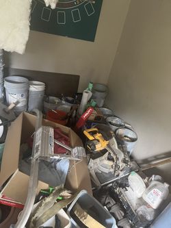 Room Full Of Construction Tools