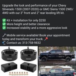 leveling lift kit. 