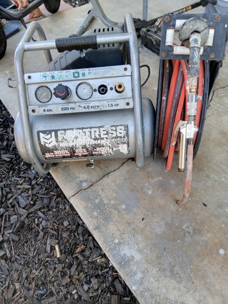 Air Compressor With 100 Foot Hose