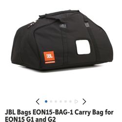 JBL Bags EON15-BAG-ty1 Carry Bag for EON15 G1 and G2