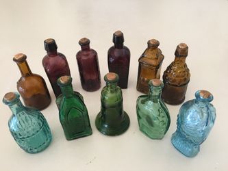 Antique Small Bottles Collection