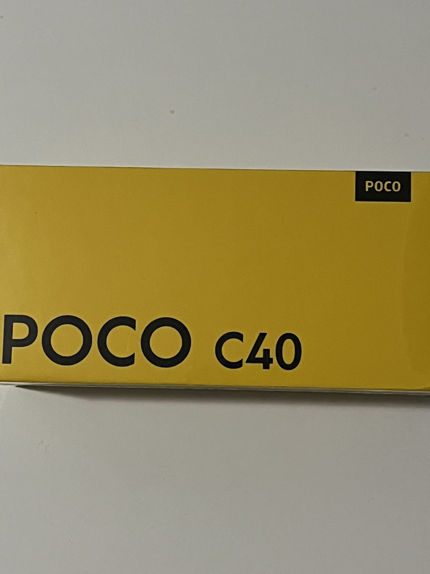 Xiaomi Poco C40 Dual-SIM 32GB ROM + 3GB RAM (GSM | CDMA) Factory Unlocked 4G/LTE Smartphone (Power yellow)