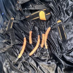 Boxing Resistance Bands, Leg Strength and Agility Speed Exercise Set for MMA Basketball Football Training Equipment Power Punch Pro