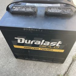 Like New Duralast Gold Battery (Only 3 Months Old)