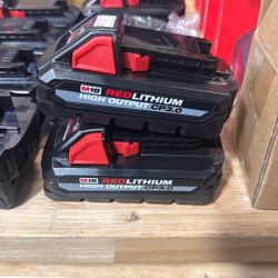 Milwaukee M18 High Output CP3.0ah Battery $60 Each