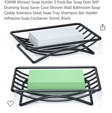 Shower soap holder 2 pack