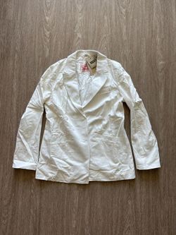 Levi's Women's cream denim blazer