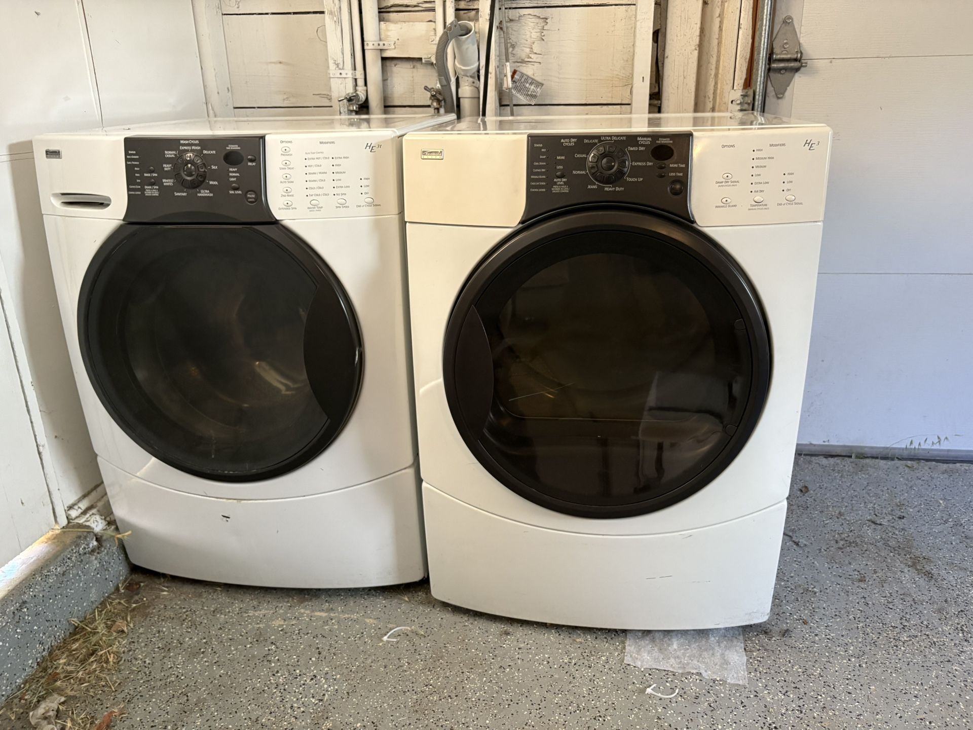 Kenmore Washer And Gas Dryer