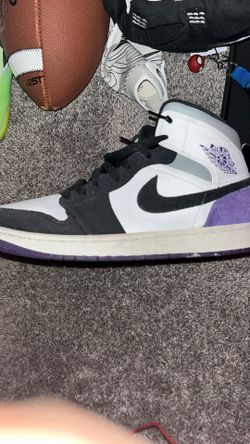 air jordan 1 mid purple se
