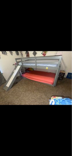 Bunk bed with slide brand new