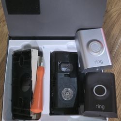 Ring Doorbell - Full Set In Good Condition