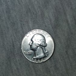 Very Well Kept 1964  Silver Washington Quarter 