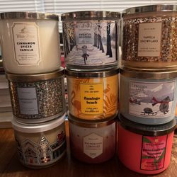 Bath & Body Works Candles Assortment 
