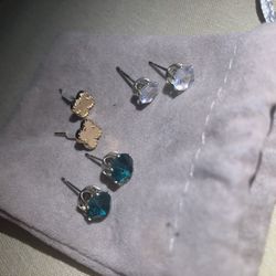 Earrings set pack of 3