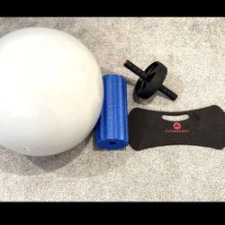 AB&Foam Roller+Inflated Medicine Ball