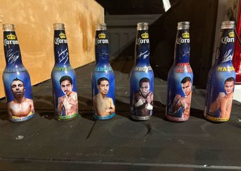 Corona beer collective bottles boxing