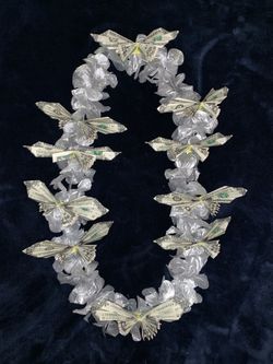 Graduation money lei