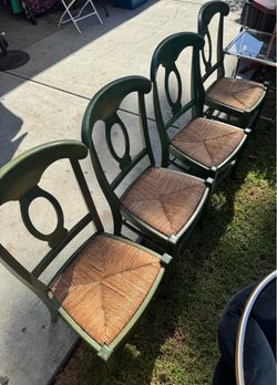 Vintage Pottery Barn Napoleon Dining Chairs