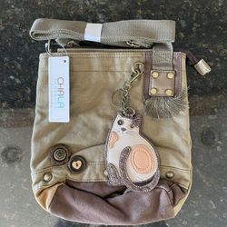 Chala  Hand Bags, Khaki
