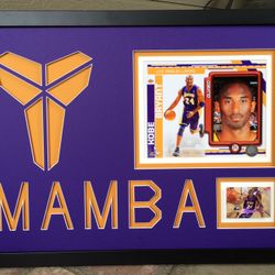 Kobe Bryant. Lakers. Custom Picture Frame