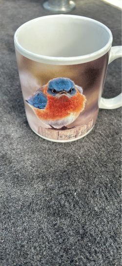 Bluebird Ceramic Coffee Mug