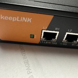 KeepLiNK KP-9000-8XT 8-Port 10Gbps Unmanaged Switch
