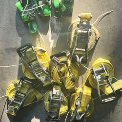Heavy Duty Ratchet Straps 