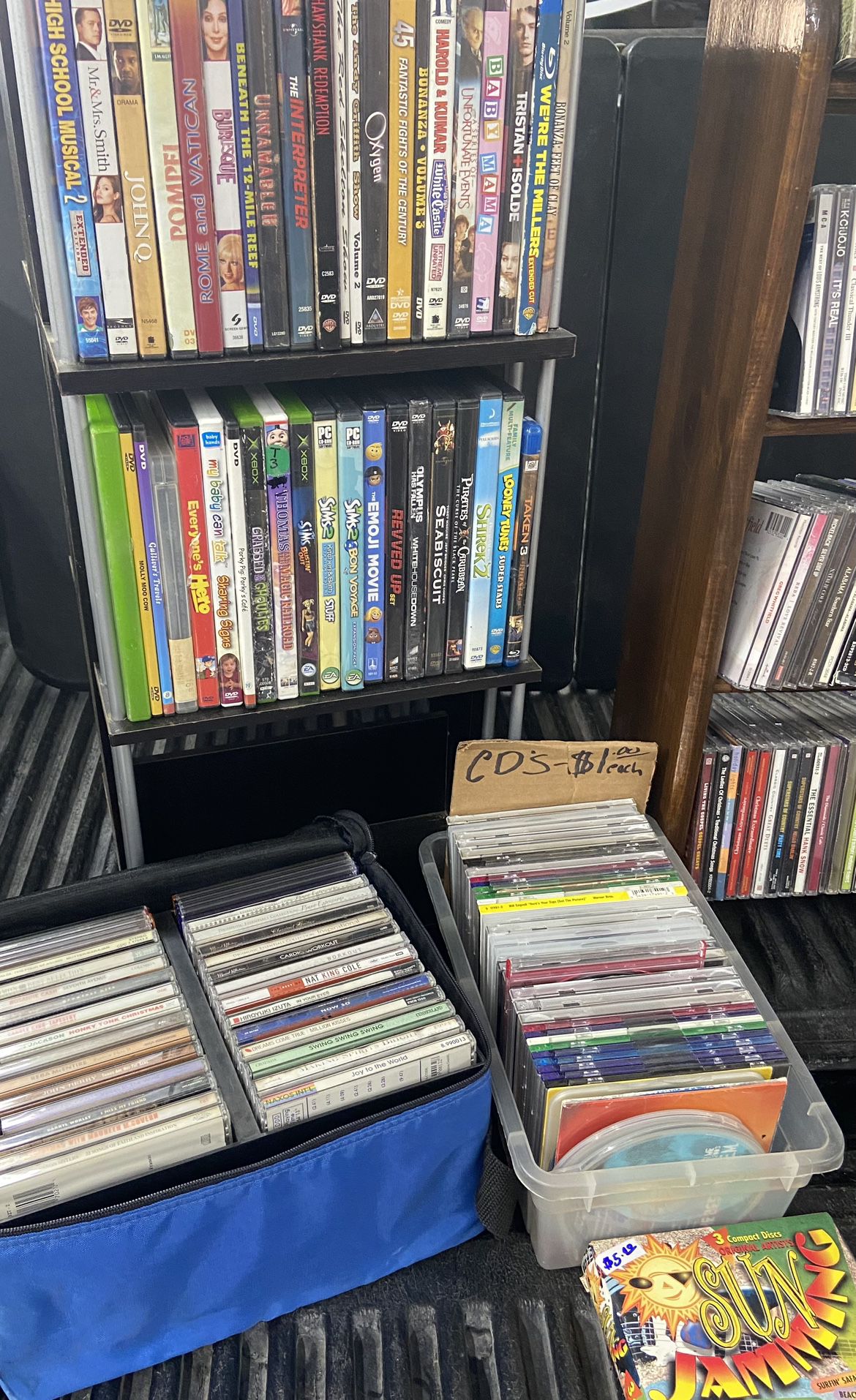 DVDs / CDs for sale…Loads