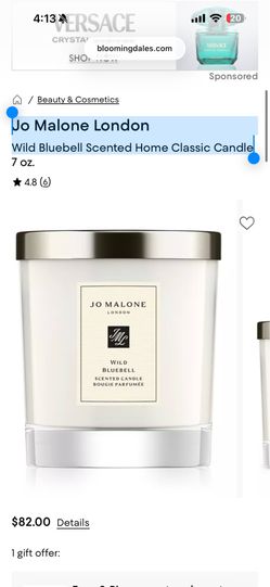 Jo Malone London Wild Bluebell Scented Home Classic Candle