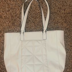Vera Wang White Tote