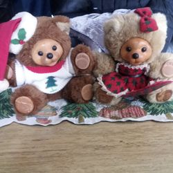 Vtg. Ting Louie Teddy Bears