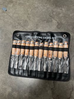12 Pcs Wood Carving Hand Chisel set
