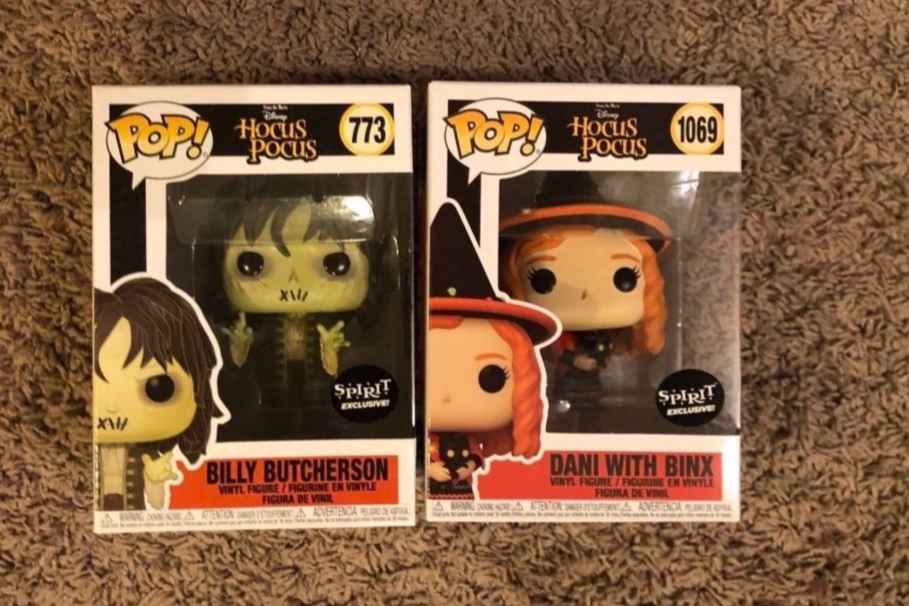 Hocus Pocus Funkos Billy Butcherson Dani With Binx Spirit Halloween