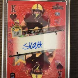 Cam Skattaboo Mirrored Autographed Card # 1/1