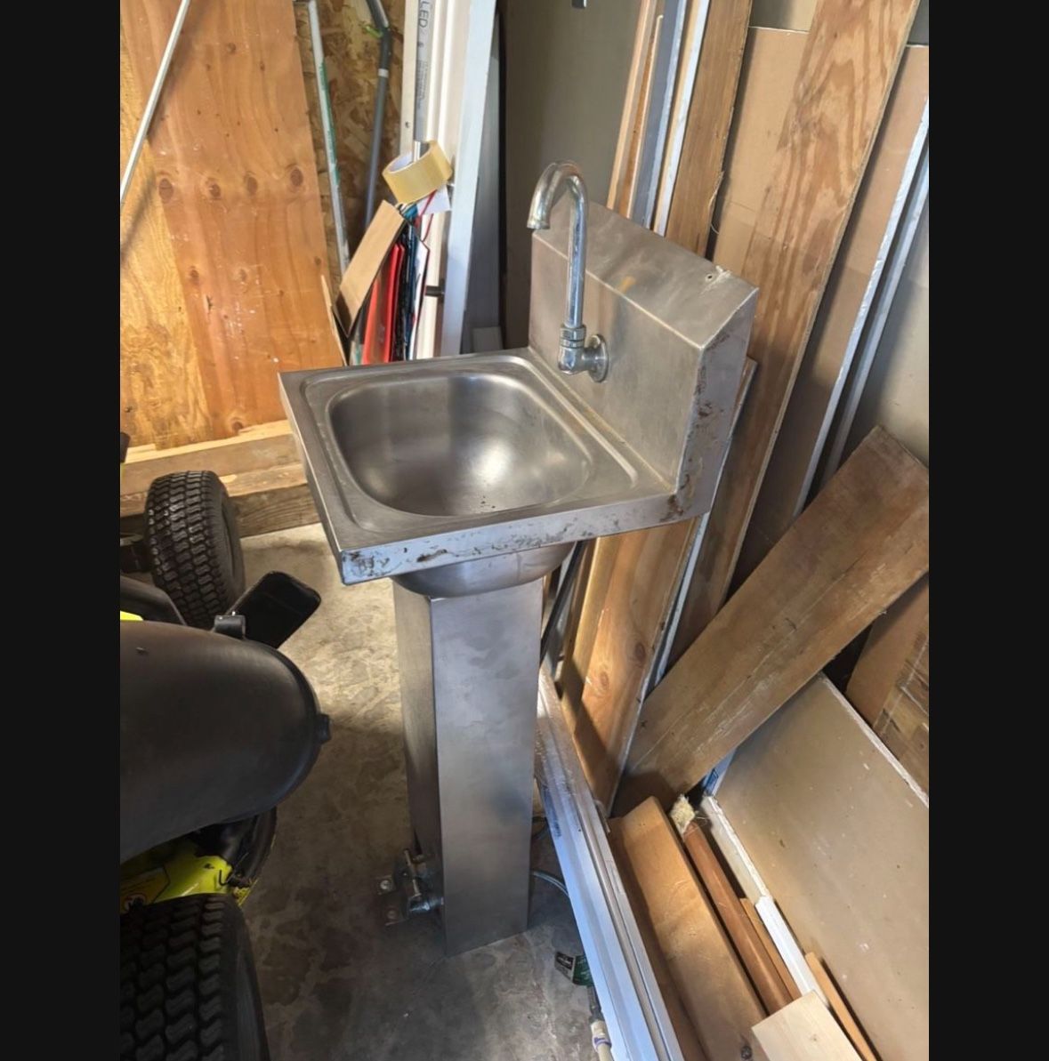LOW PRICE MOVING- $800 + TAX/SHIPPING FOOT PEDAL SINK