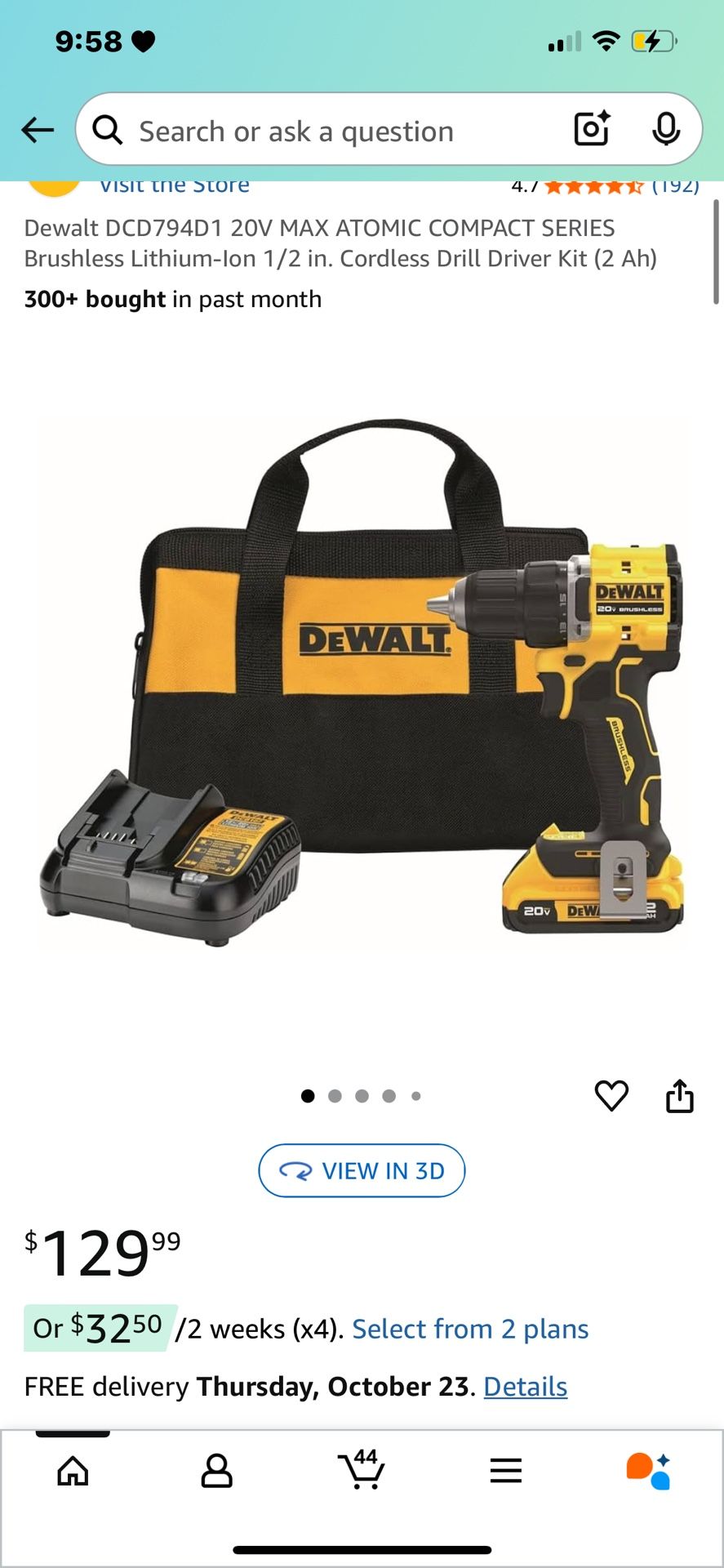 Cordless Drill