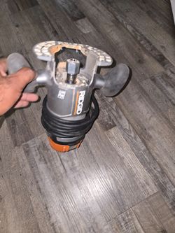 Rigid corded router