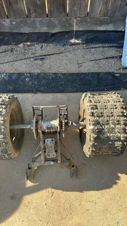 Rear axel for a3 wheel or ovary