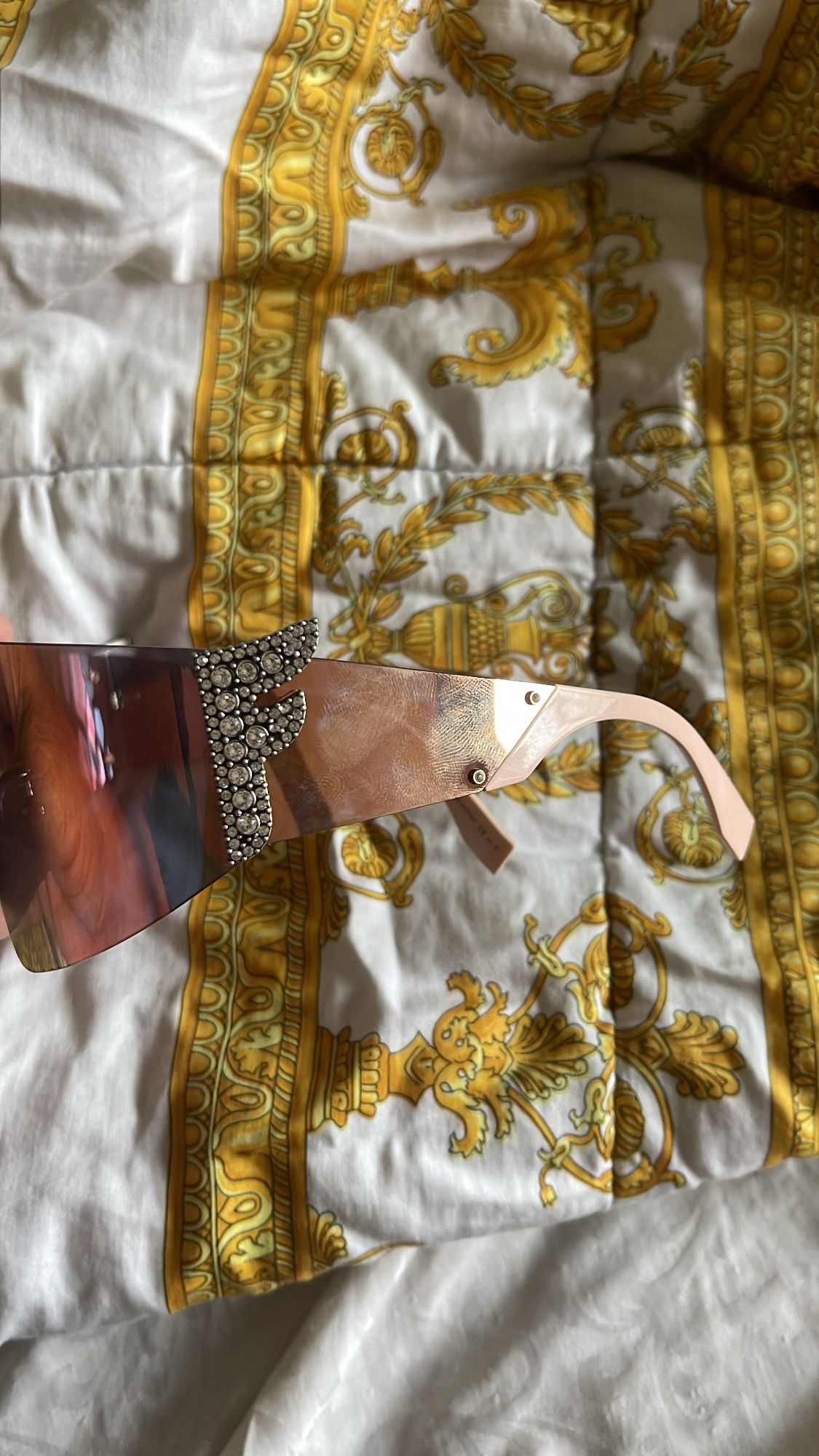 PINK FENDI SUNGLASSES 