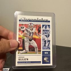 Josh Allen 2022 Panini Chronicles Football Base