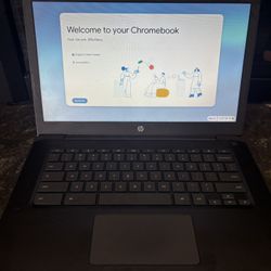 HP Chromebook 14 – Works Great – Fast for School & Internet – Charger Included