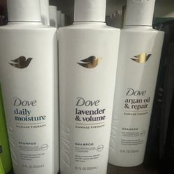 Dove Shampoo & Conditioner 🟣 2 For $5