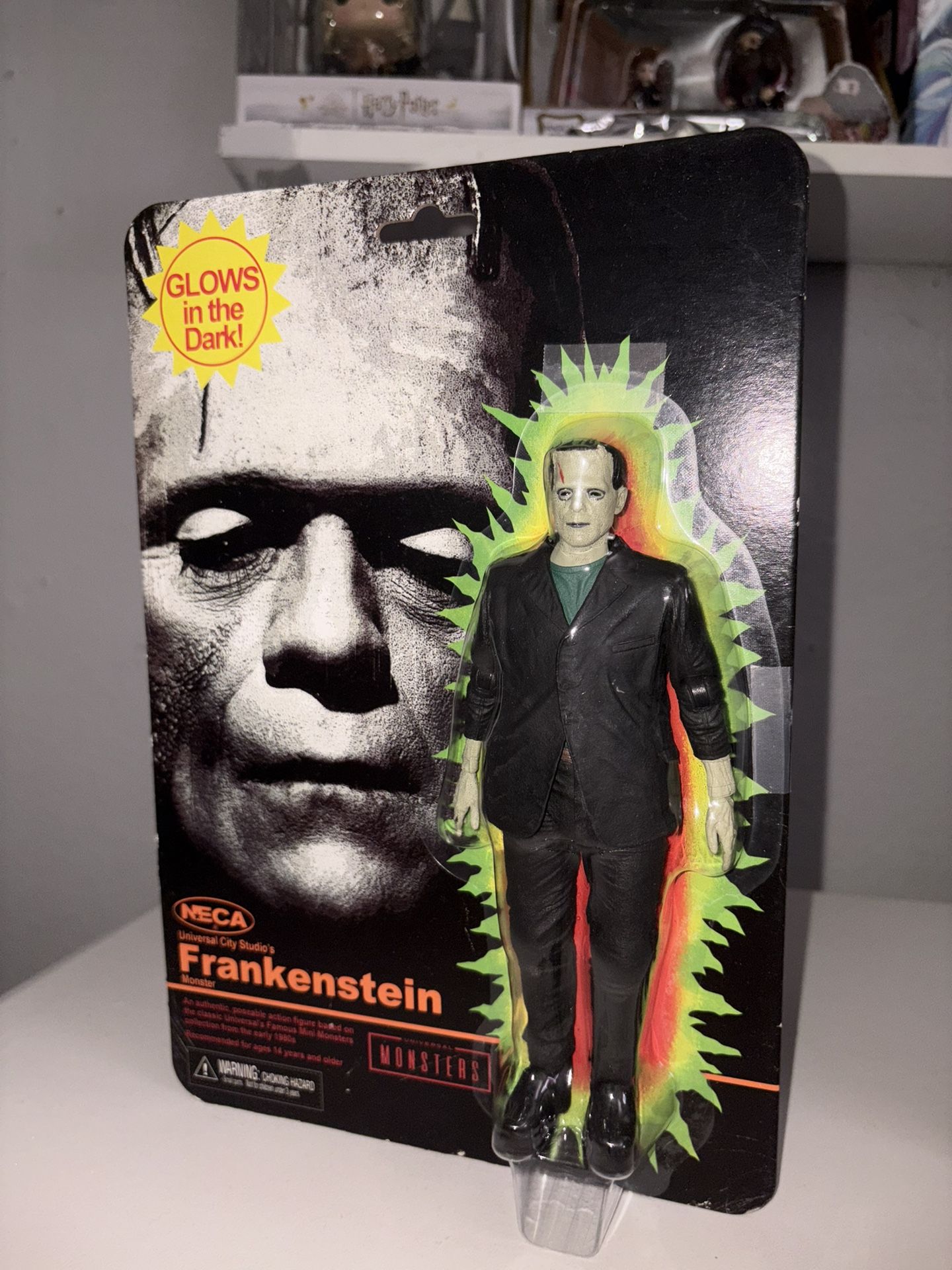 Frankenstein's Monster Retro Glow-in-the-dark Monsters Neca