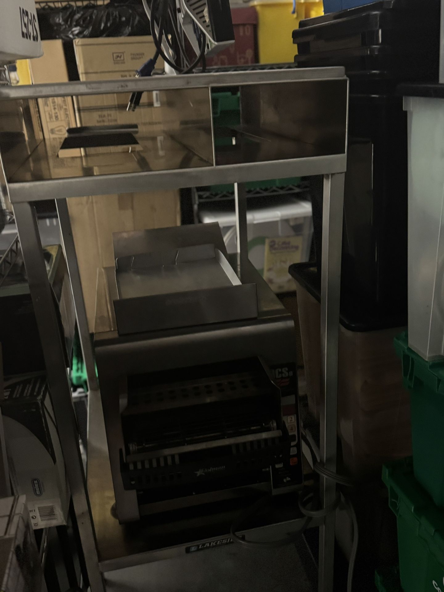 Commercial Metal Equipment Stand