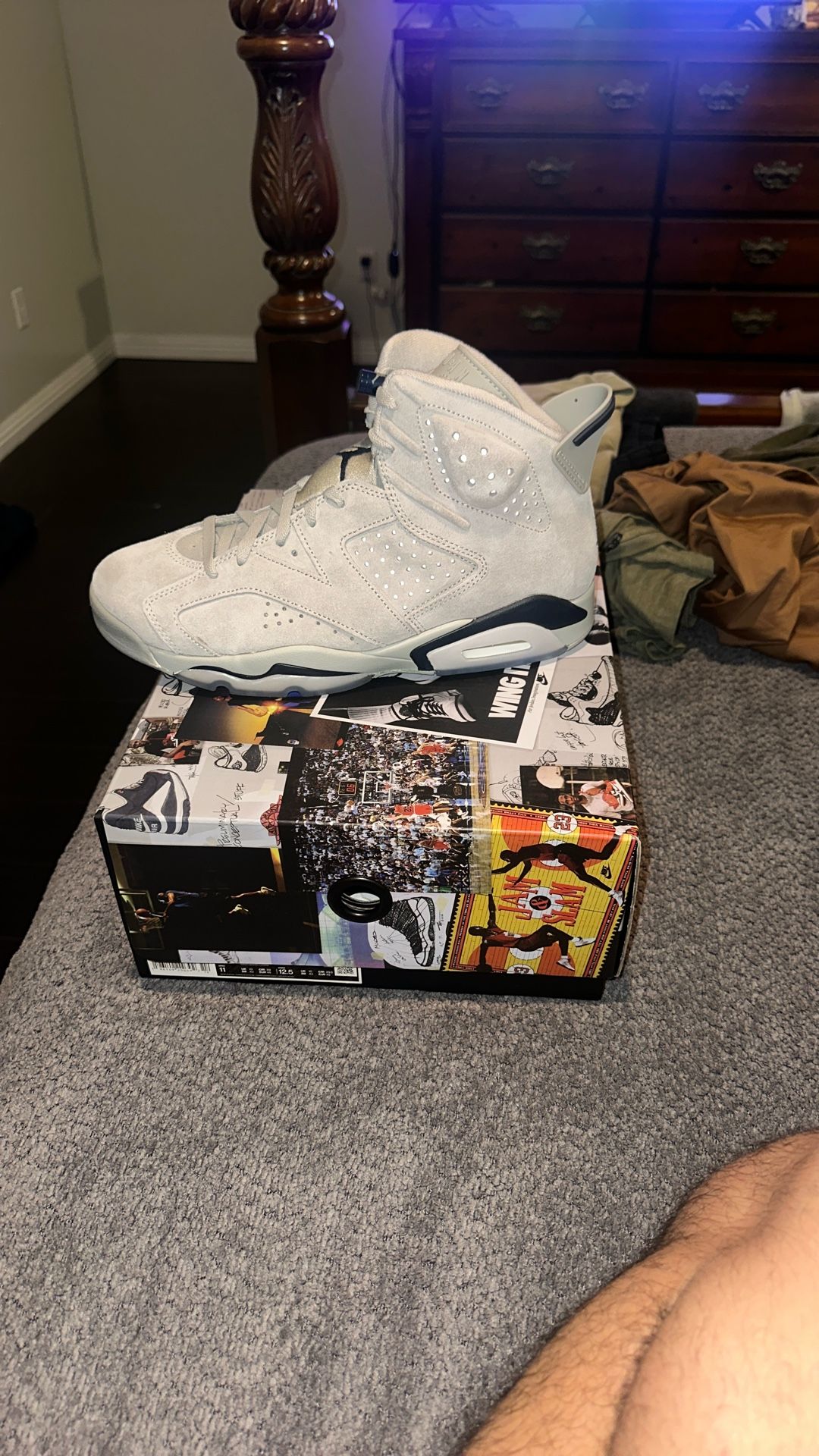 Jordan 6 Georgetown Grey Size 11