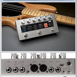 Darkglass Anagram Bass Multi-Effects Pedal w/NAM, 50+ Blocks & USB-C 50 Plus Customizable Effect Blocks, Neural Amp Modeler Support, 7 Touchscreen, US